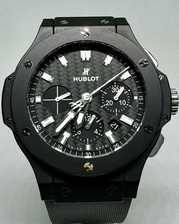 2015 Hublot Big Bang "Black Magic" 44MM Black Dial Rubber Strap (301.CI.1770.GR)