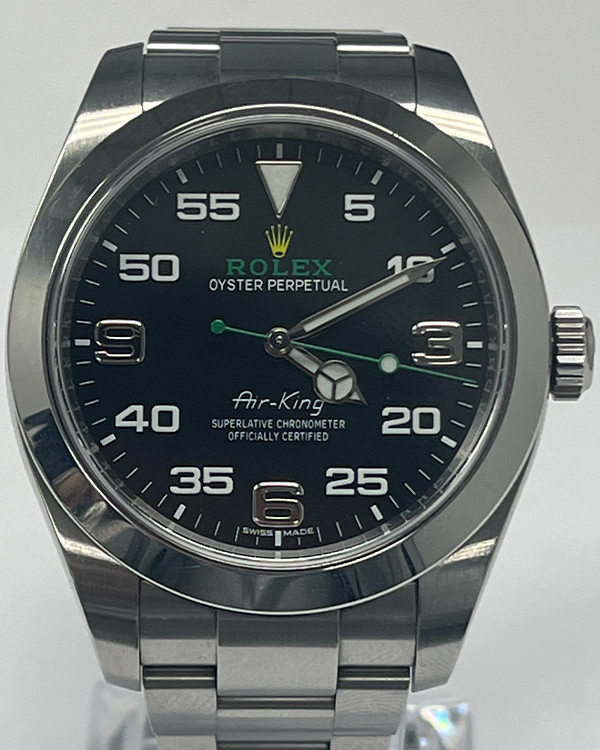 2018 Rolex Air King 40MM Black Dial Oystersteel (116900)