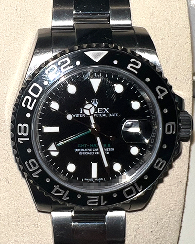 2014 Rolex GMT-Master II 40MM Black Dial Oyster Bracelet (116710LN)