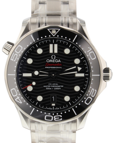 2024 Omega Seamaster Diver 300M 42MM Black Dial Steel Bracelet (210.30.42.20.01.001)