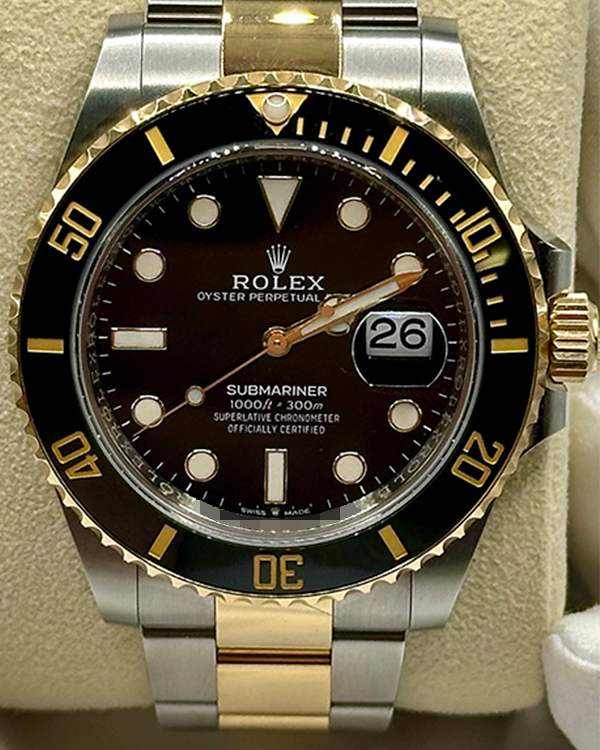 2023 Rolex Submariner Date 41MM Black Dial Two-Tone Bracelet (126613LN)