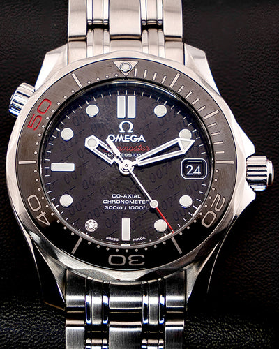 Omega Seamaster Diver 300M "James Bond 50th anniversary" L.E. 36MM Black Dial Steel Bracelet (212.30.36.20.51.001)