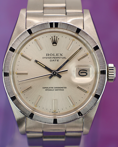 Rolex Oyster Perpetual Date 34MM Silver Dial Oyster Bracelet (1501)