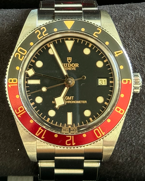 2024 Tudor Black Bay GMT "Coke" 39MM Black Dial Steel Bracelet (7939G1A0NRU)