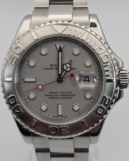 Rolex Yacht-Master 40MM Silver Dial Oyster Bracelet (16622)
