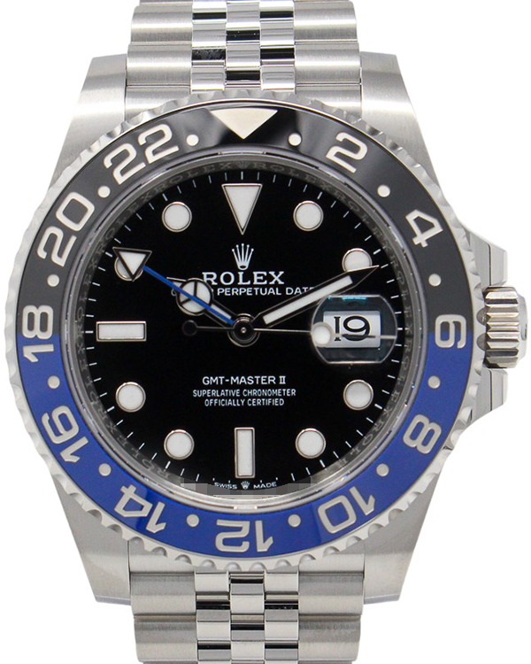 2024 Rolex GMT-Master II "Batgirl" 40MM Black Dial Jubilee Bracelet (126710BLNR)