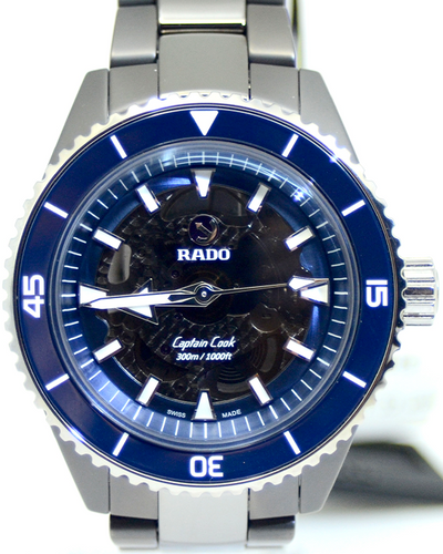 Rado Captain Cook 42MM Blue Dial Steel Bracelet (R32505203)