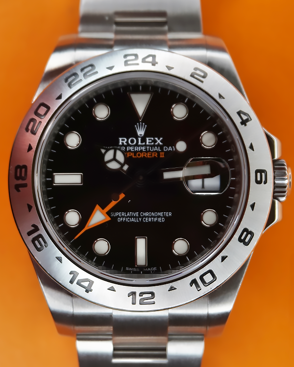 2020 Rolex Explorer II 42MM Black Dial Oyster Bracelet (216570)