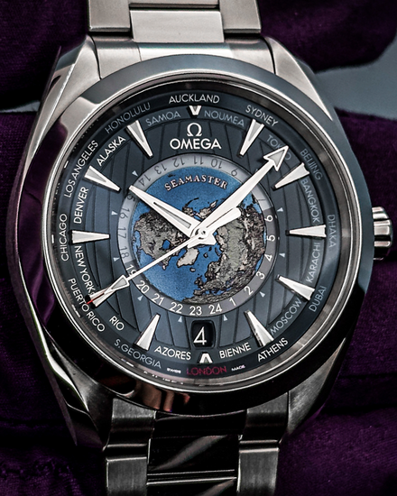 2023 Omega Seamaster Aqua Terra 150M 43MM Blue Dial Steel Bracelet (220.10.43.22.03.001)