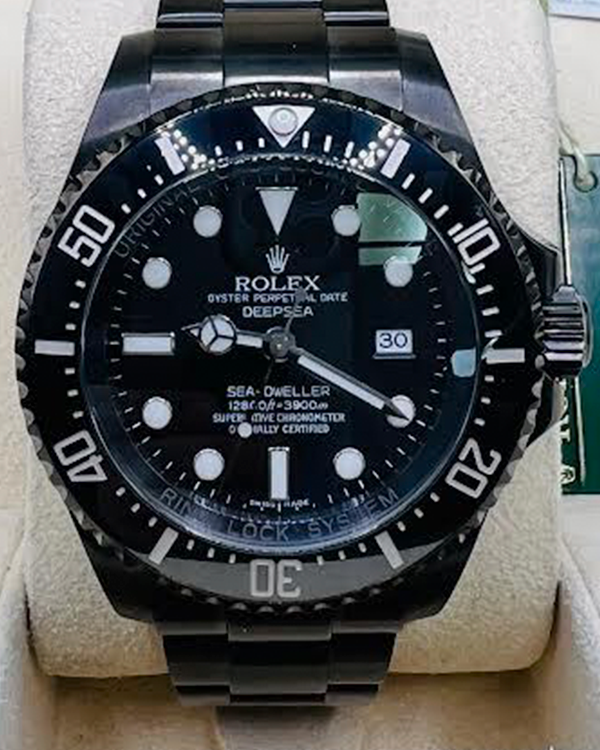 2009 Rolex Sea-Dweller Deepsea 44MM Black Dial Steel Bracelet (116660)