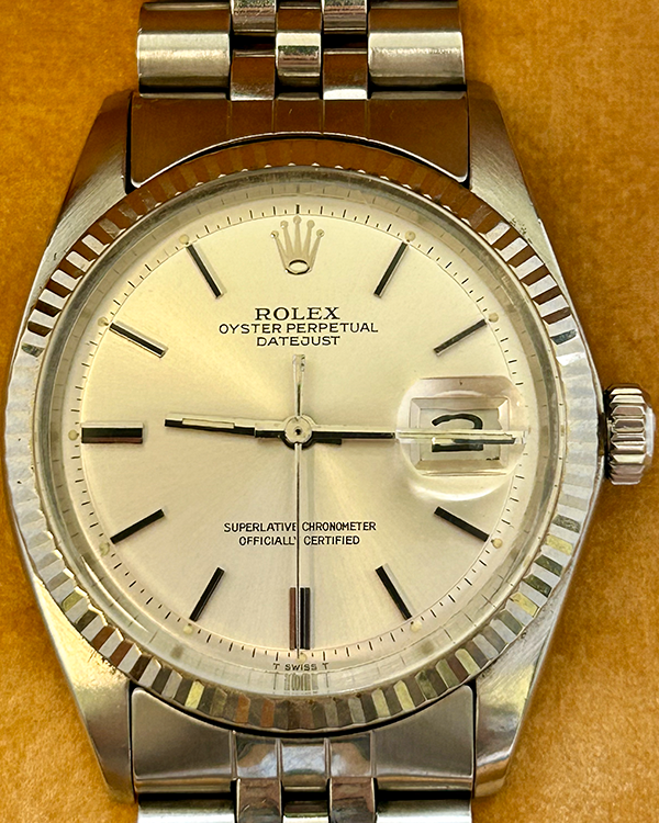 Rolex Datejust 36MM Silver Dial Jubilee Bracelet (1601)