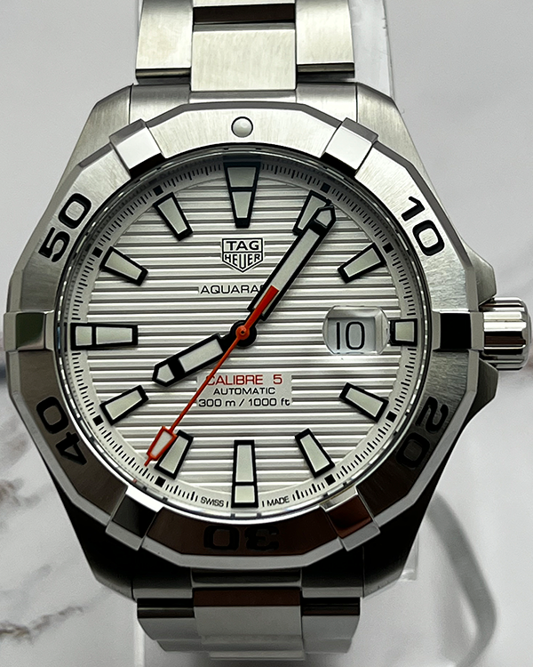 2023 TAG Heuer Aquaracer 300M 43MM Steel White Dial (WAY2013.BA0927)