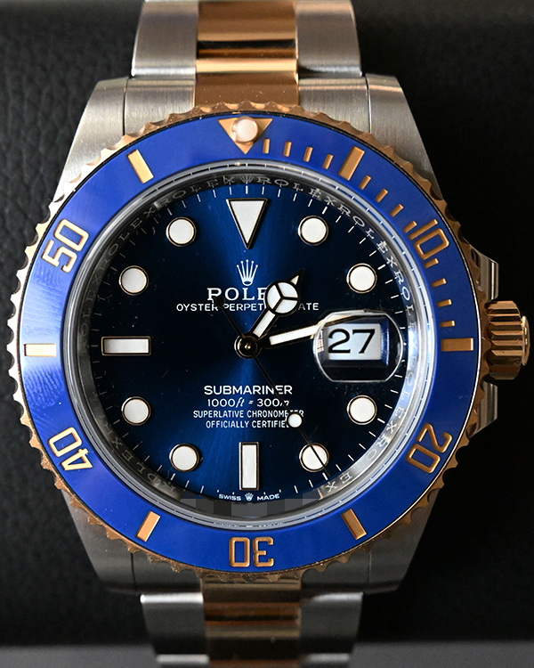 2023 Rolex Submariner Date "Bluesy" 41MM Blue Dial Two-Tone Oyster Bracelet (126613LB)