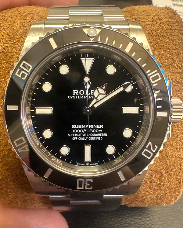 2022 Rolex Submariner No-Date 41MM Black Dial Oyster Bracelet (124060)