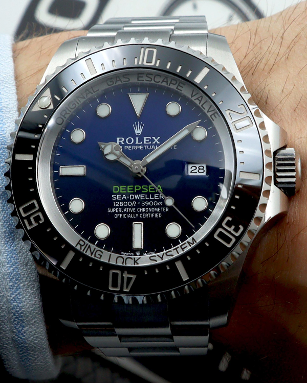 Rolex Sea-Dweller Deepsea "James Cameron" 44MM D-Blue Dial Oyster Bracelet (126660)