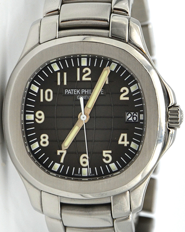 Patek Philippe Aquanaut 40.8MM Black Dial Steel Bracelet (5167/1A-001)