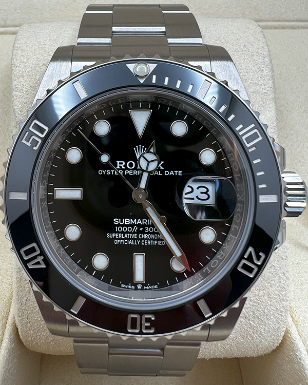 2023 Rolex Submariner 41MM Black Dial Oyster Bracelet (126610LN)