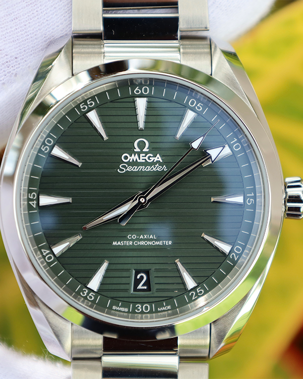 Omega Seamaster Aqua Terra 150M Co-Axial Master Chronometer Steel Green Dial (220.10.41.21.10.001)