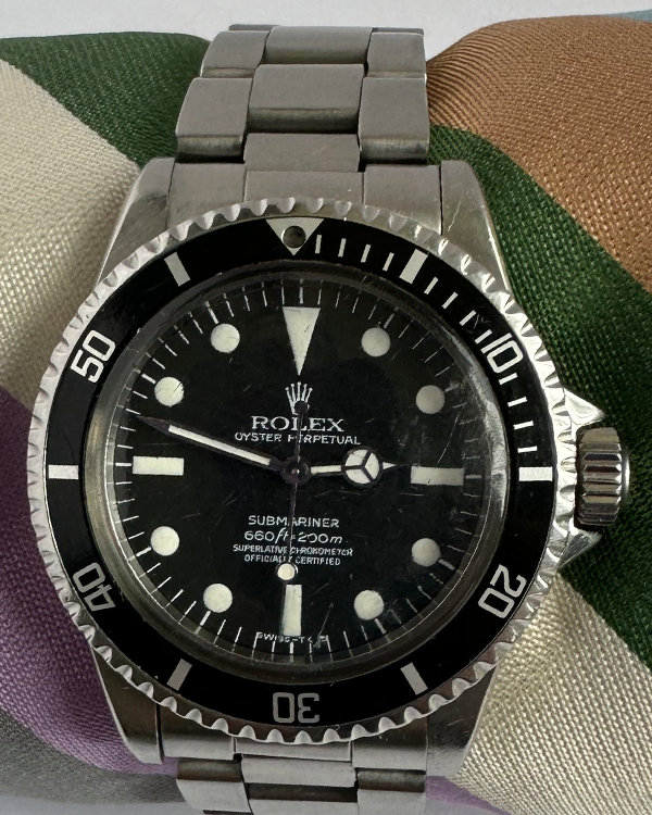 Rolex Submariner (No Date) 40MM Black Dial Steel Oyster Bracelet (5512)