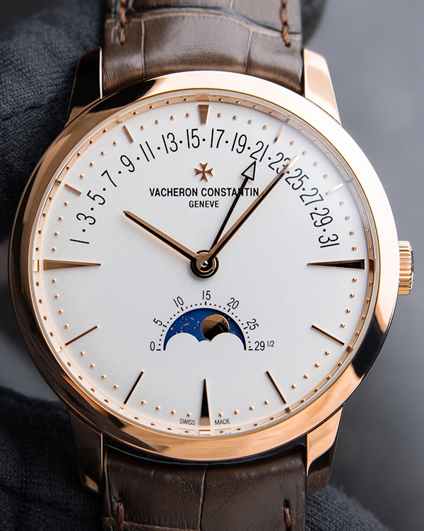 2022 Vacheron Constantin Patrimony 42.5MM Silver Dial Leather Strap (4010U/000R-B329)