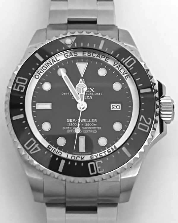 Rolex Sea-Dweller Deepsea 44MM Black Dial Oyster Bracelet (116660)