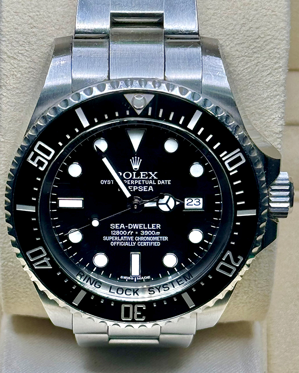 2014 Rolex Sea-Dweller Deepsea 44MM Black Dial Oyster Bracelet (116660)