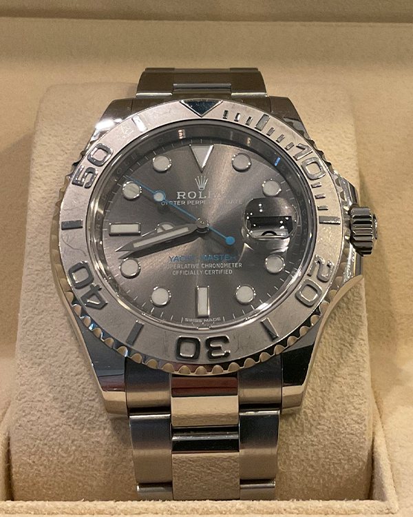 Rolex Yacht-Master 40 Oystersteel JM Serial Number Rhodium Dial (116622)