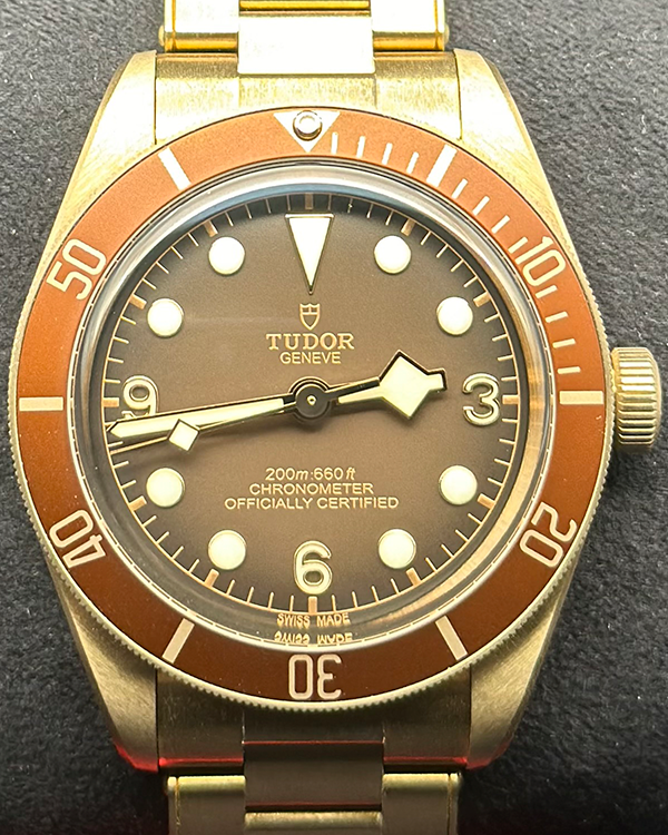 2023 Tudor Black Bay 58 Bronze 39MM Brown Dial Bronze Bracelet (79012M)