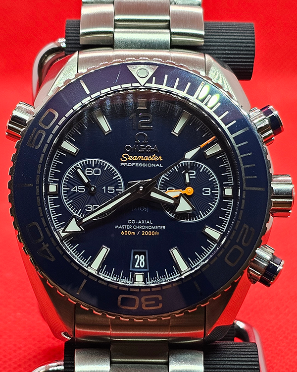 Omega Seamaster Planet Ocean 45.5MM Blue Dial Steel Bracelet (215.30.46.51.03.001)