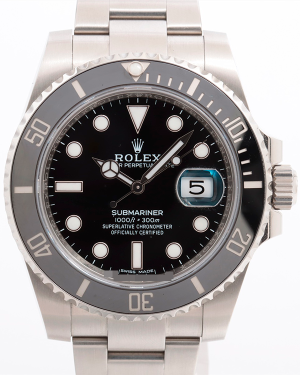 2012 Rolex Submariner Date 40MM Black Dial Oyster Bracelet (116610LN)