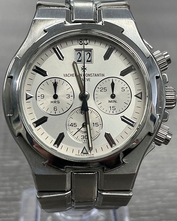 Vacheron Constantin Overseas Chronograph 40MM Silver Dial Steel Bracelet (49140/423A)