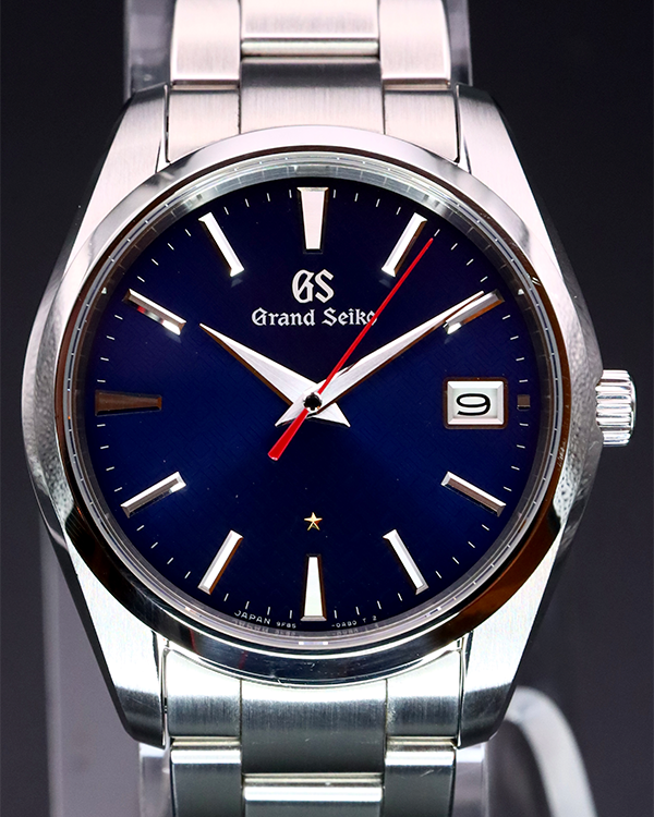 No Reserve - 2022 Grand Seiko Heritage "60th Anniversary" 40MM Quartz Steel Blue Dial Bracelet (SBGP007)