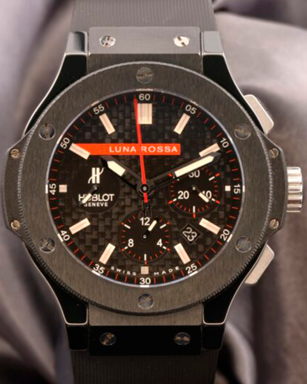 Hublot Big Bang Luna Rossa Limited Edition 44MM Black Dial Rubber Strap (301.CM.131.RX.LUN06)