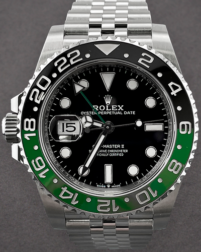 2024 Rolex GMT-Master II "Sprite" 40MM Black Dial Jubilee Bracelet (126720VTNR)