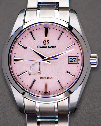 2024 Grand Seiko Heritage "Hotaka Mountain" 41MM Pink Titanium Bracelet (SBGA497)