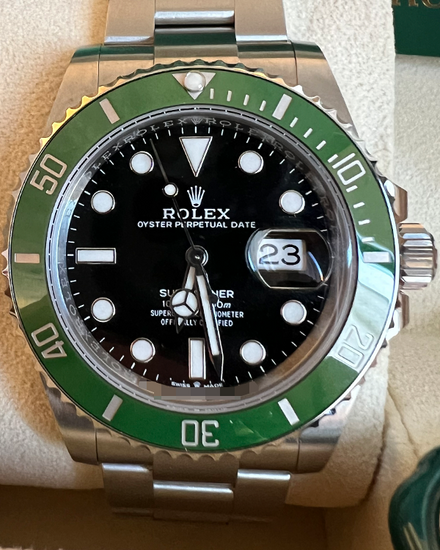 2024 Rolex Submariner "Starbucks" 41MM Black Dial Oyster Bracelet (126610LV)