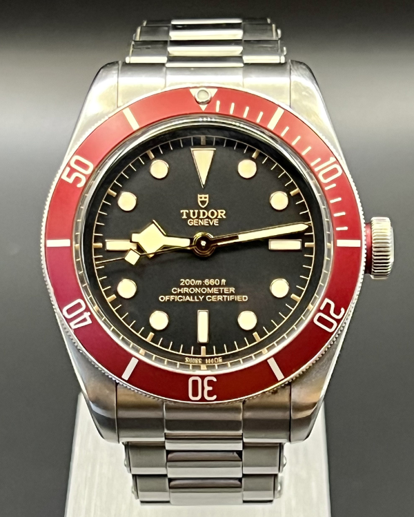 No Reserve - 2017 Tudor Heritage Black Bay 41MM Black Dial Steel Bracelet (79230R)