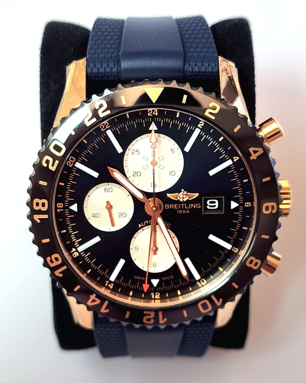 Breitling Chronoliner Limited Edition Rose Gold Black Dial (R2431212/BE83)