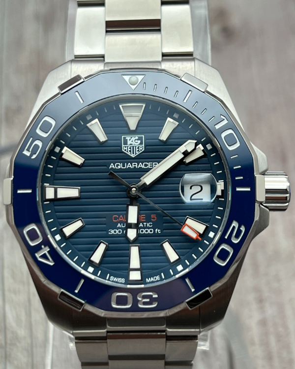 2022 TAG Heuer Aquaracer 41MM Steel Blue Dial (WAY211C.BA0928)