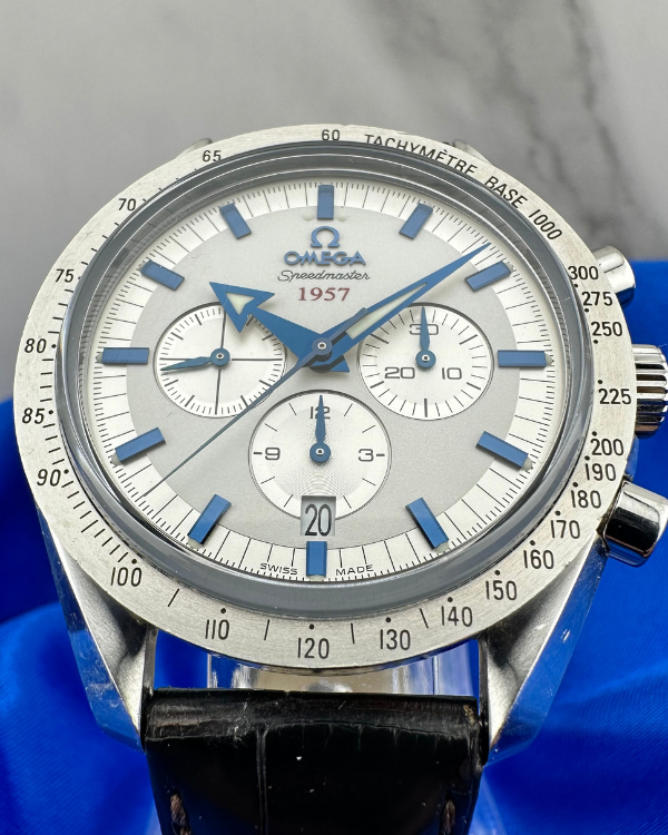 2014 Omega Speedmaster Broad Arrow Steel Silver Dial (321.12.42.50.02.001)