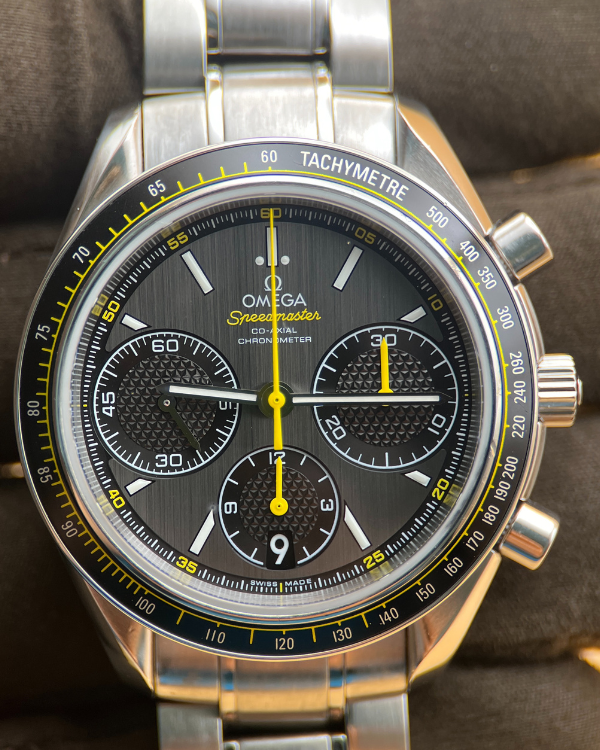2017 Omega Speedmaster Racing 40MM Grey Dial Steel Bracelet (326.30.40 ...