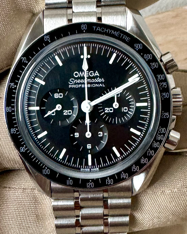 2023 Omega Speedmaster Professional Moonwatch 42MM Black Dial Steel Br ...