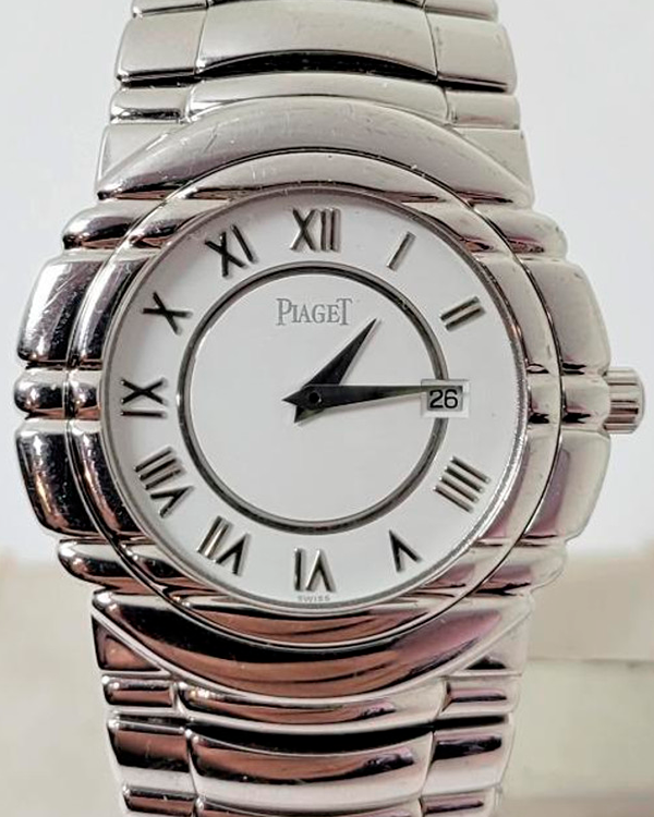 Piaget Tanagra 33MM Quartz White Dial White Gold Bracelet (17041 M 401D)