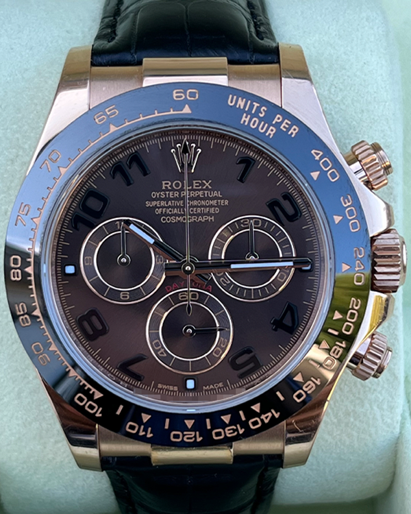 Rolex Daytona Everose Gold Chocolate Dial (116515)