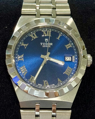 No Reserve - 2023 Tudor Royal 38MM Blue Dial Steel Bracelet (M28500)