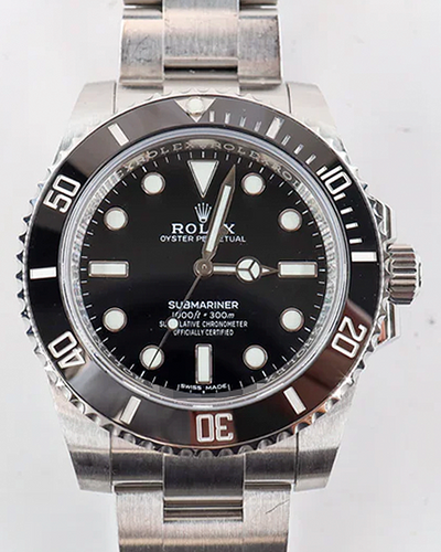 2020 Rolex Submariner No Date 40MM Black Dial Oyster Bracelet (114060)