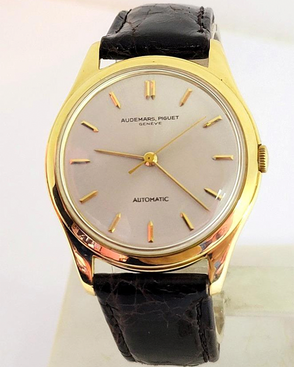 Rare Audemars Piguet Vintage 18K Gold 35MM Off-White Dial Aftermarket ...