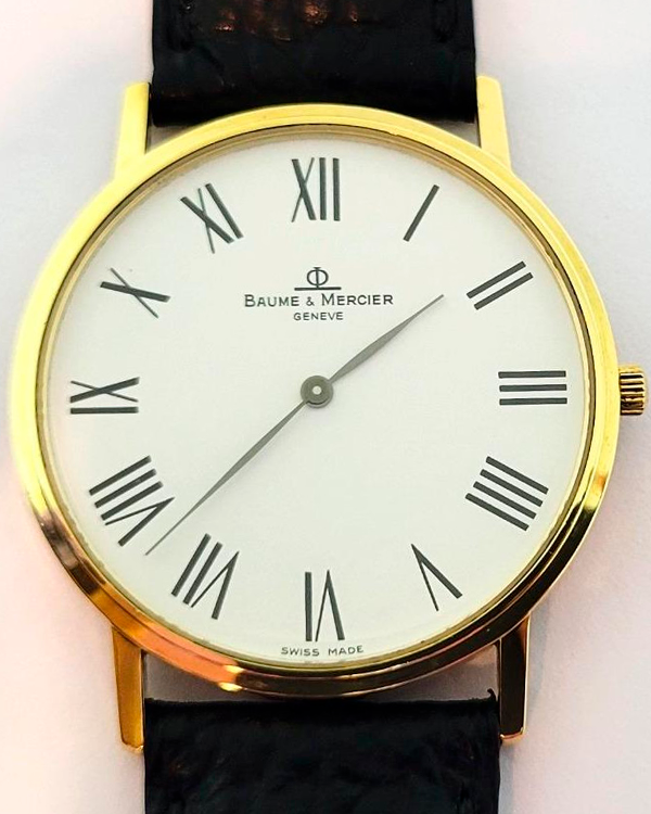 Baume & Mercier Classima 32MM Quartz White Dial Aftermarket Leather Strap (MVO45088)