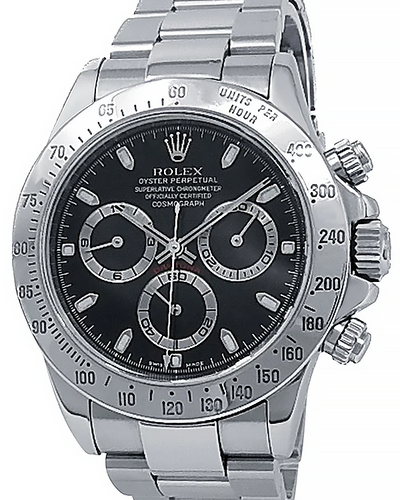 2000 (K Serial) Rolex Cosmograph Daytona 40MM Black Dial Oyster Bracelet (116520)