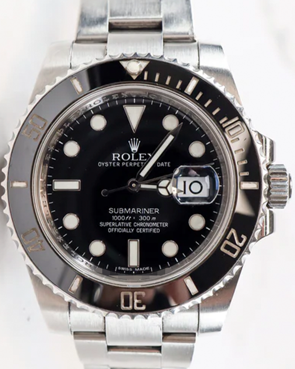 Rolex Submariner Date 40MM Black Dial Oyster Bracelet (116610LN)